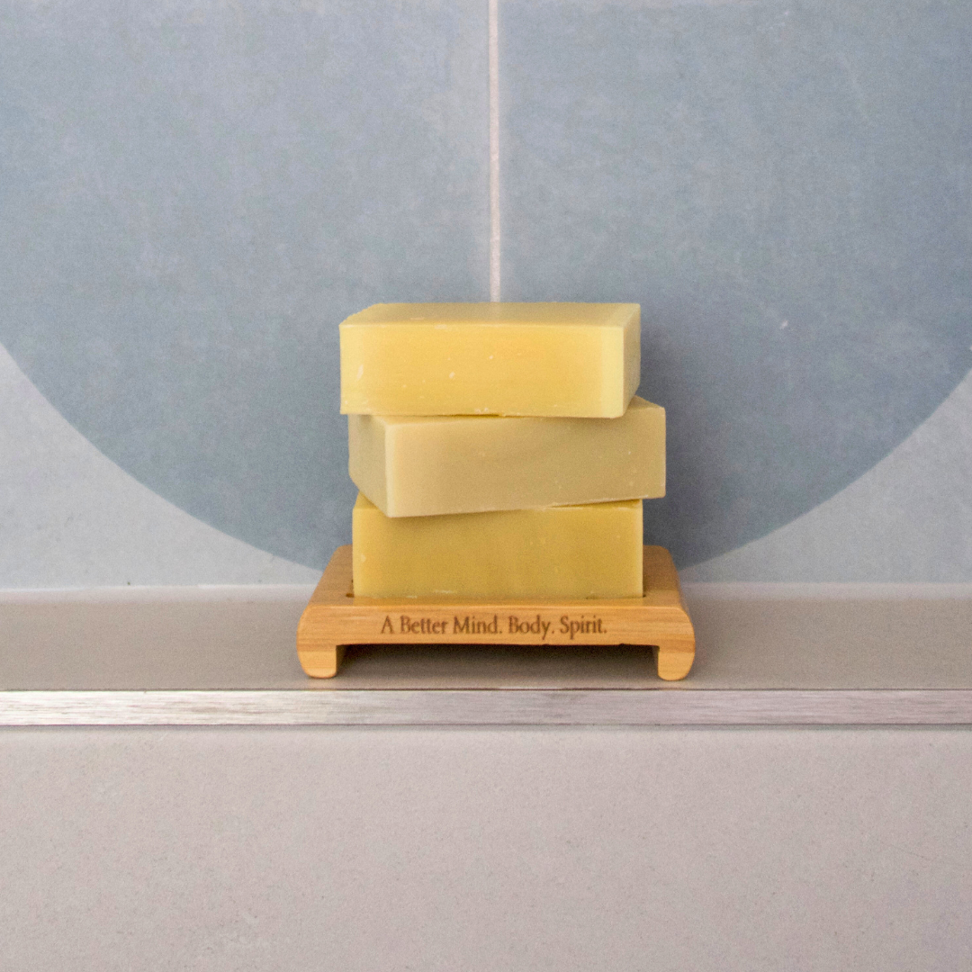 Organic Castor Oil Soap Bar - Bergamot & Cedarwood