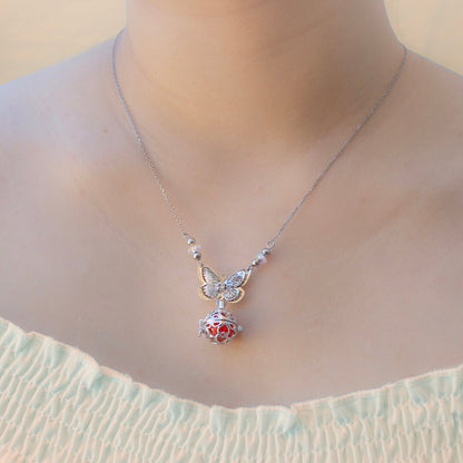 Butterfly Aroma Necklace | Energy & Healing | Diffusing on the go | Birthday Gift