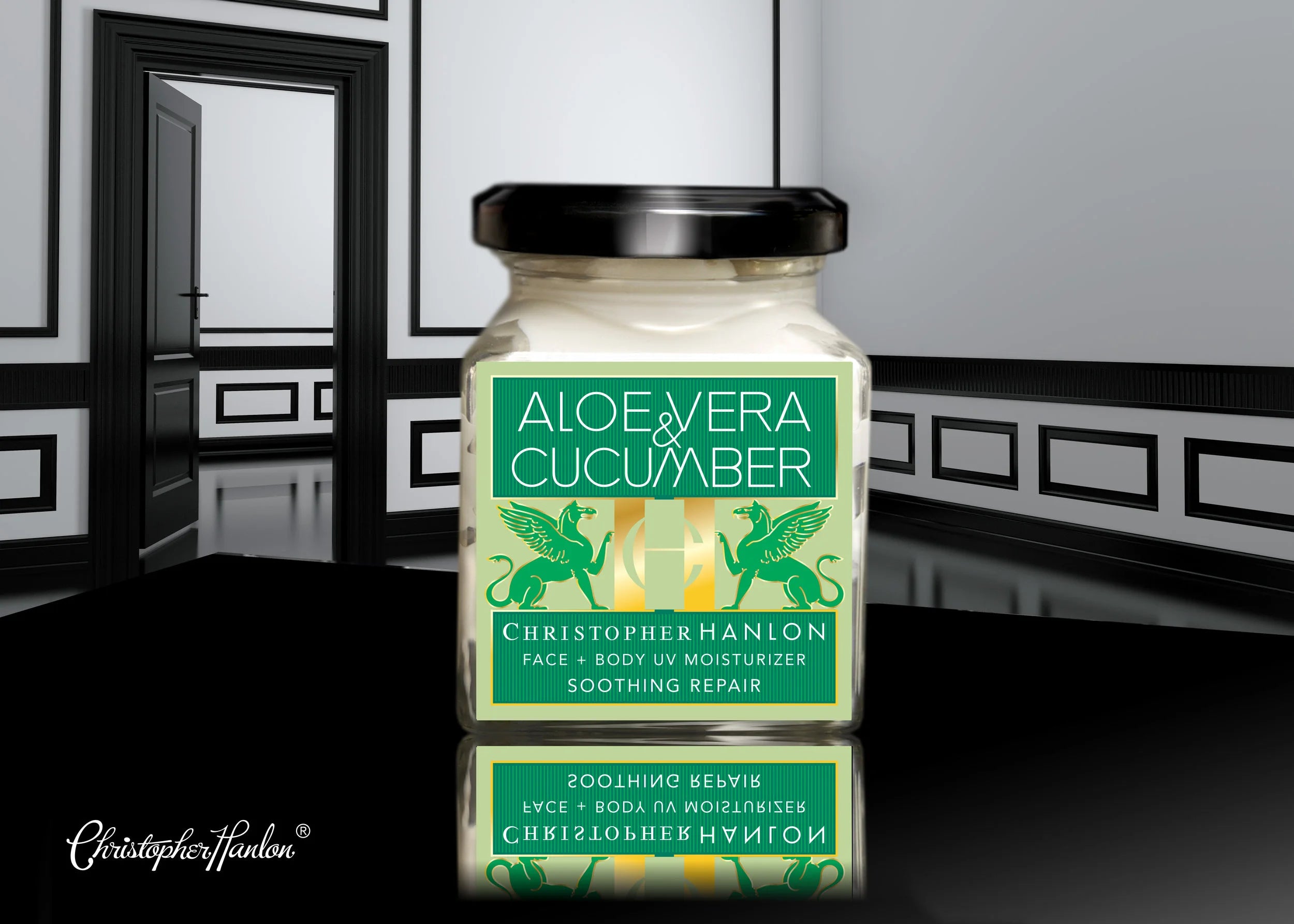 ALOE VERA. FACE + BODY UV MOISTURIZER