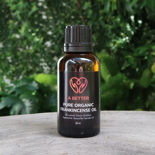 Pure Organic Frankincense Oil 30mL Amber Glass Bottle