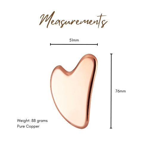 Pure Copper Gua Sha Tool Facial Massager-4