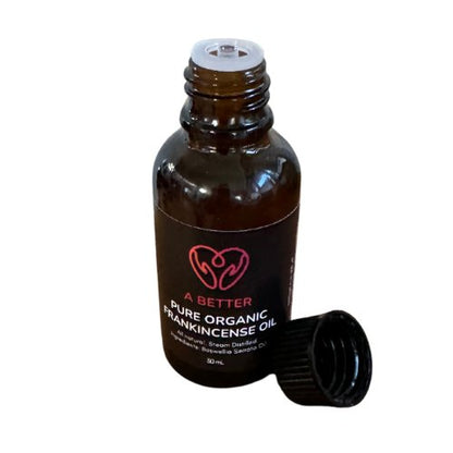 Pure Organic Frankincense Oil 30mL Amber Glass Bottle